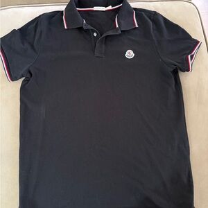 Moncler Black Polo